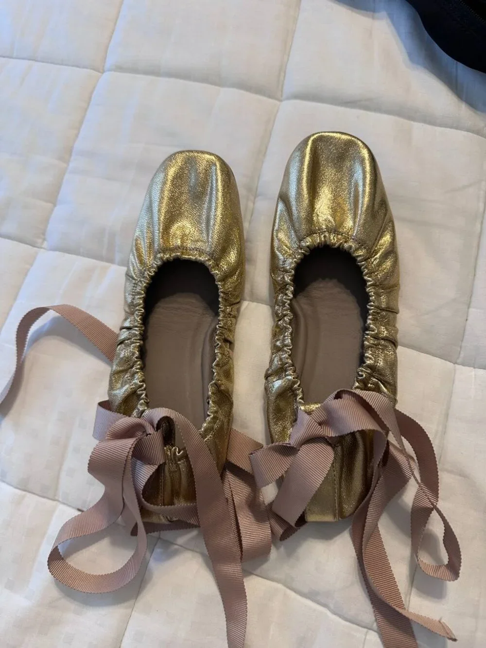Alia Leather Ballet Flat - Picture 3 of 6